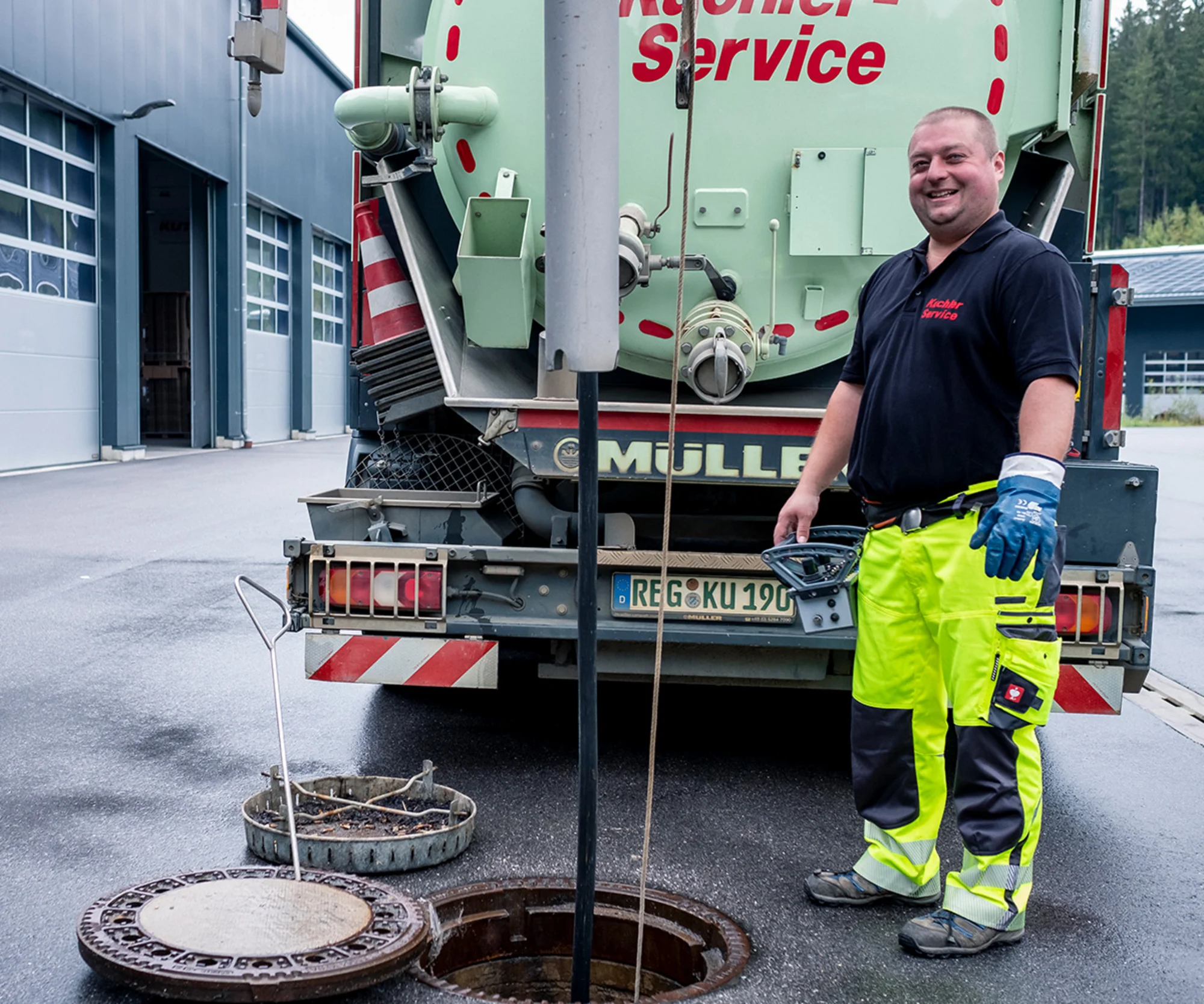Über Kuchler Kanaltechnik in Wenzenbach