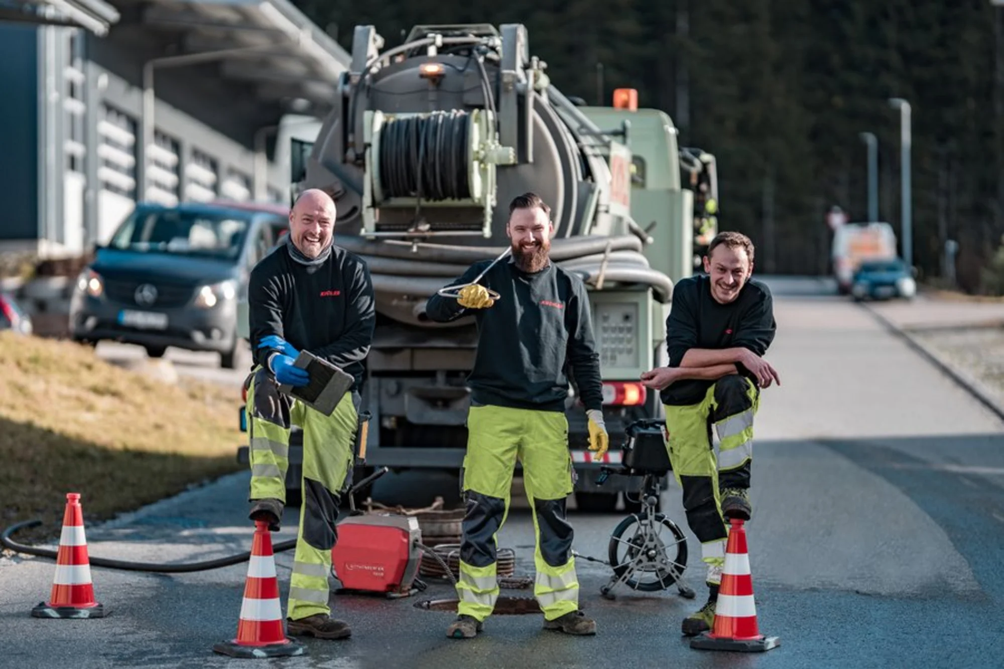 TV Kanaluntersuchung von Leitungen in Wenzenbach